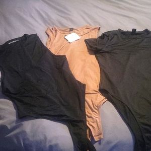 3 Shein Bodysuits (Skims Dupes)